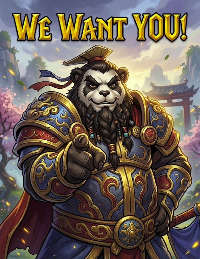 We Want You
